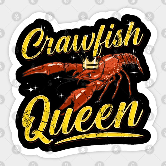 Crawfish Queen Sticker by E